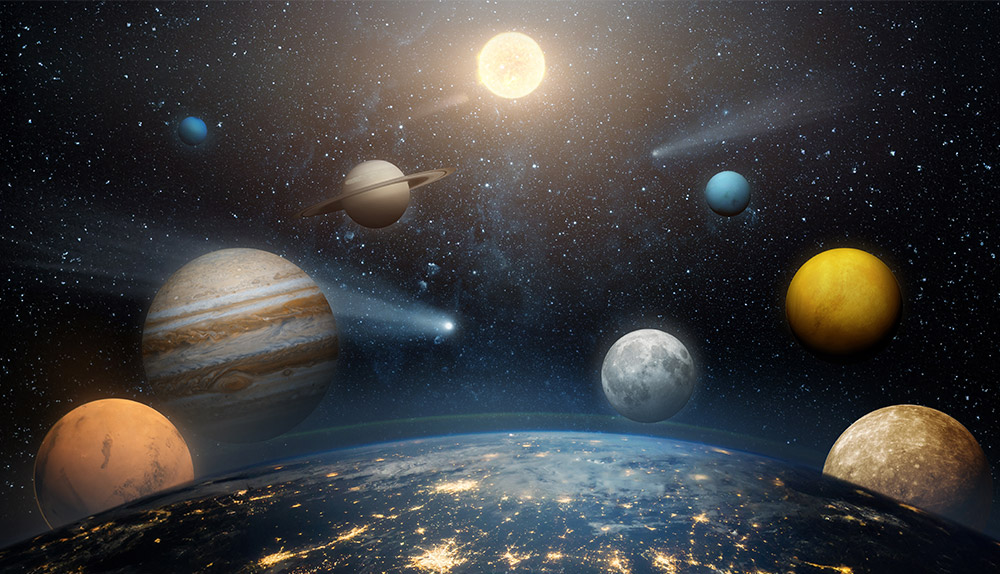 宇宙と、惑星、次元 2026年の10天体順行期間はトクベツ | Moon Sign